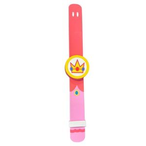Nintendo Super Mario Princess Peach Power-Up Band Universal Studios Pink Red